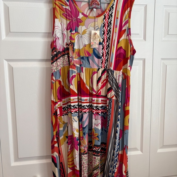 Johnny Was RACHEL MAY EASY FIT TANK DRESS, 2X - Picture 2 of 9